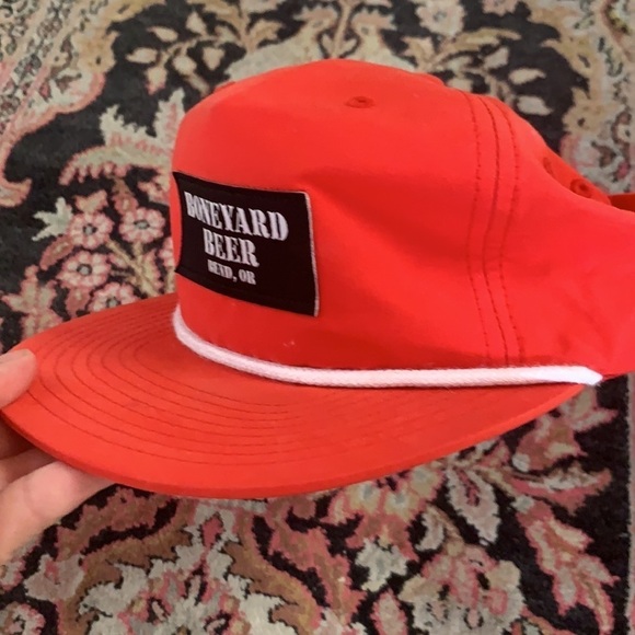 Richardson Outdoors Other - Boneyard Beer Men’s Bend Oregon Red Snap Back Hat Brews Trucker Hat OS